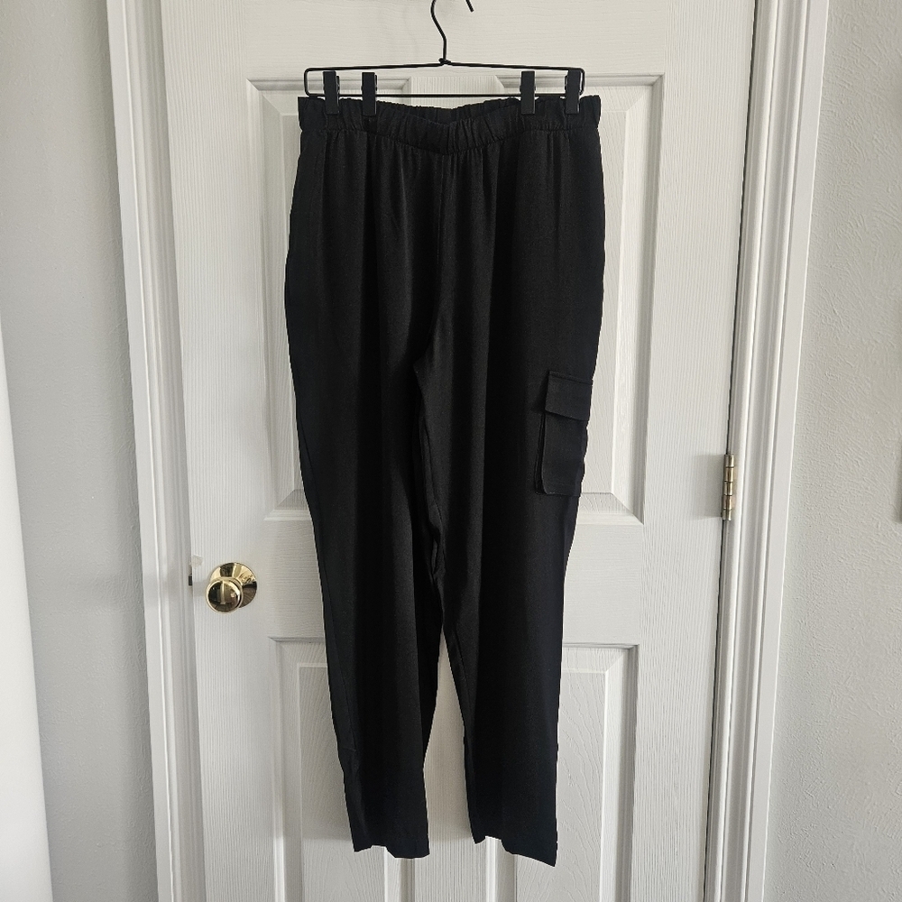 NWOT Sanctuary Satin Cargo Track Pants